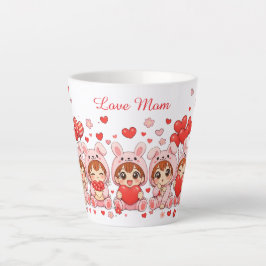 Custom Love Mug | Mother’s Day & Valentine Gift Milchtasse