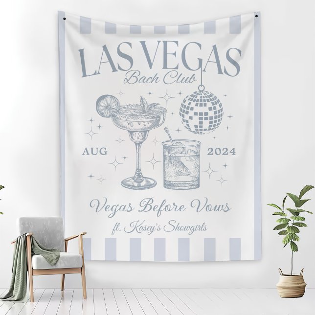 Custom Luxe Las Vegas Junggeselinnen-Abschied Bann Wandteppich (Von Creator hochgeladen)