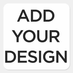 Custom Made (Make Your Own) Quadratischer Aufkleber