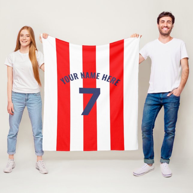 Custom Madrid Fleecedecke (Beispiel)