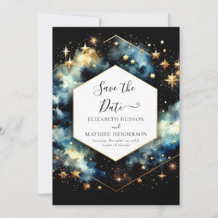 Custom Magical Celestial Wedding Save The Date