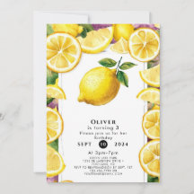 Custom Magical Lemon Birthday