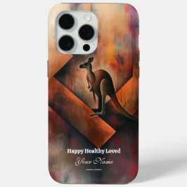 Custom: Majestic Kangaroo iPhone 15 Promax Fall Case-Mate iPhone Hülle