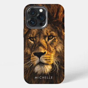 Custom Majestic Lion iPhone 13 Pro Hülle