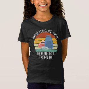 CUSTOM Mama Liebe mir mehr als Lieben auf Reisen T-Shirt