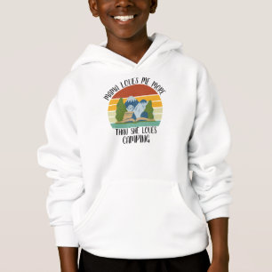 CUSTOM Mama Lieben mir mehr als sie Lieben Camping Hoodie