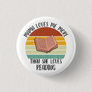 CUSTOM Mama Lieben mir mehr als sie Lieben lesen Button
