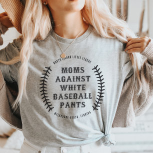 Custom "Mamas gegen weiße Baseballpflanzen" T-Shirt