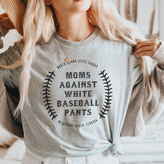 Custom "Mamas gegen weiße Baseballpflanzen" T-Shirt (Von Creator hochgeladen)