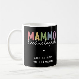 Custom Mammo Technologe Mammographie Tech Kaffeetasse
