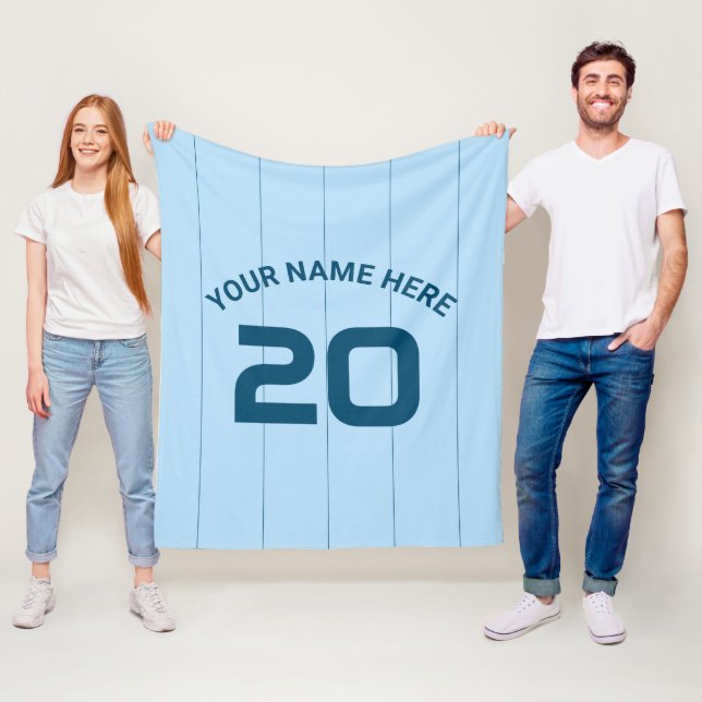 Custom Manchester Fleecedecke (Beispiel)