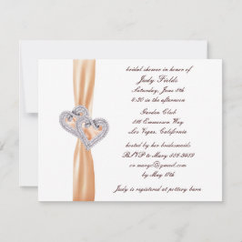 Custom Mandarine Herd Bridal Dusche Einladung