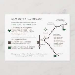 Custom Map Design - Für Samantha Begleitkarte