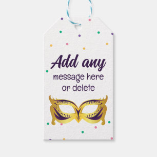 CUSTOM Mardi Gras Themenparty Spaß Festliche Perle Geschenkanhänger