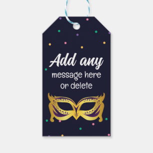 CUSTOM Mardi Gras Themenparty Spaß Festliche Perle Geschenkanhänger