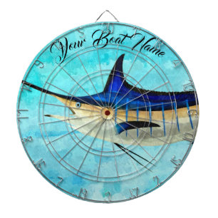 Custom Marlin Dart Board Dartscheibe