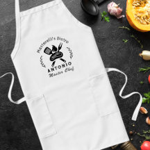 Custom Master Chef with Grilling Utensil Graphic