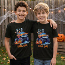 Custom Matching Ghoul Gang Monster Truck Halloween