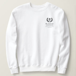 Custom MD Doctor Medicine Med School Abschluss Sweatshirt