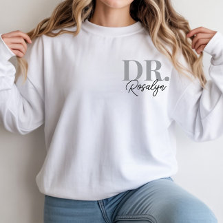 Custom medical school graduation gift for doctors sweatshirt