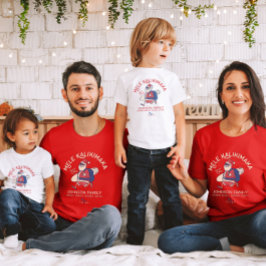 Custom Mele Kalikimaka Santa Hawaiian Weihnachten T-Shirt