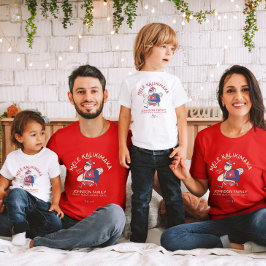 Custom Mele Kalikimaka Santa Hawaiian Weihnachten T-Shirt