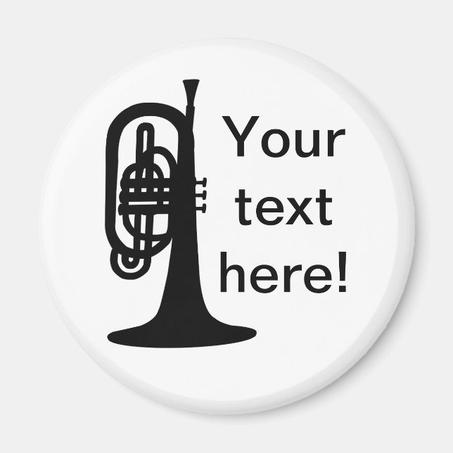 Custom Mellophone Magnet (Vorne)