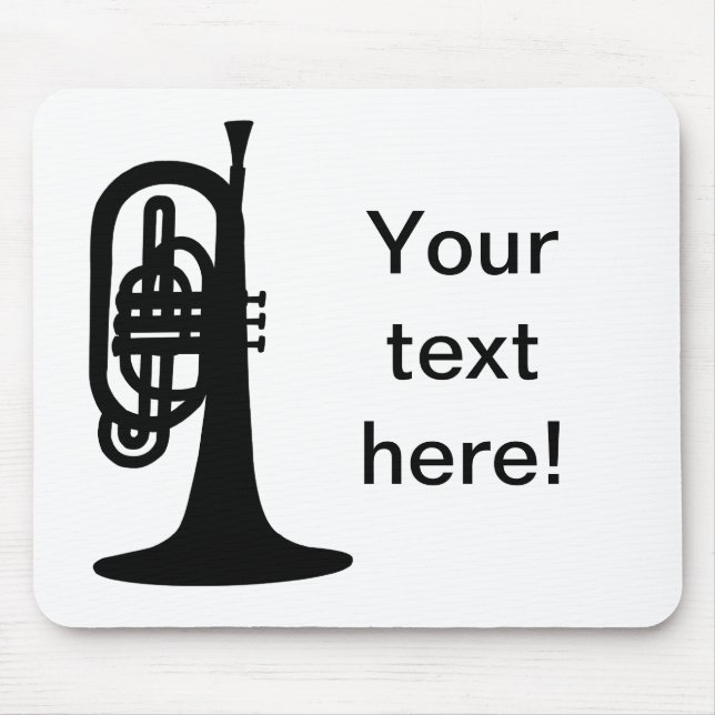 Custom Mellophone Mousepad (Vorne)