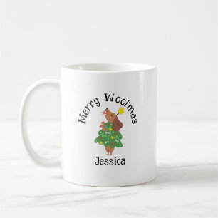 Custom Meroofmas Tasse - Hunde Mama & Vater Weihna