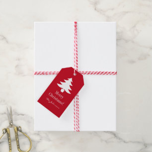 Custom Merry Weihnachtsbaum Geschenketiketten mit  Geschenkanhänger
