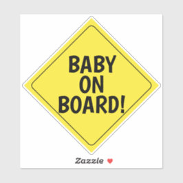 Custom Message Baby an Board Car Aufkleber