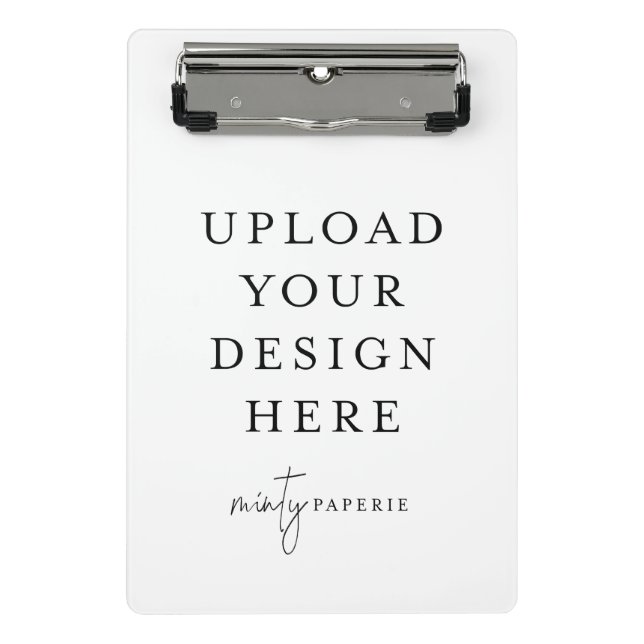 Custom Mini Clipboard 9"x6" Mini Klemmbrett (Vorderseite)