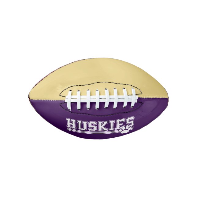 Custom Mini Football Huskieses (Vorderseite)