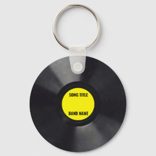 Custom Mini Vinyl LP Keychain Schlüsselanhänger