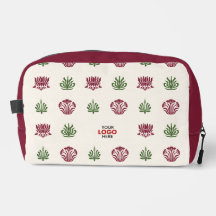 Custom Minimal Indian Floral Block Print Style