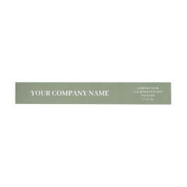 Custom Minimalist Trendy Sage Green Business