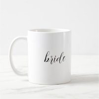 Custom Minimalistisch Script Bride Name Wedding