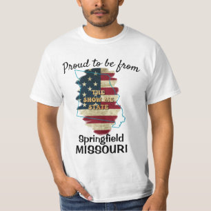 Custom Missouri Staat T - Shirt
