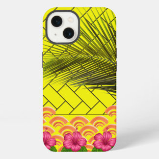 Custom Mit Monogramm iPhone 13 Case - Gelb Hülle