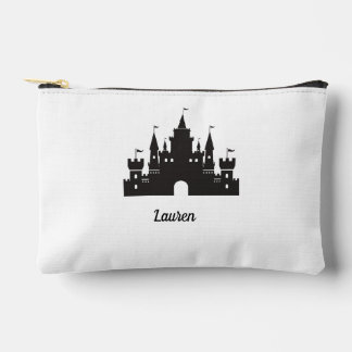 Custom Mit Monogramm Magic Castle Zubehörtasche