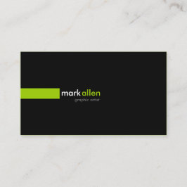 Custom Modern 519 Visitenkarte