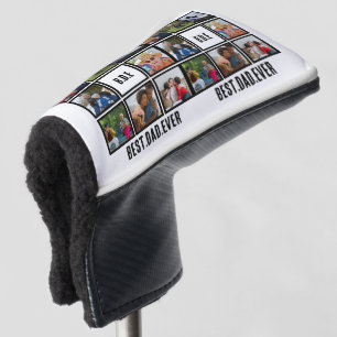 Custom Modern BDE Bester Vater je 8 FotoCollage Golf Headcover