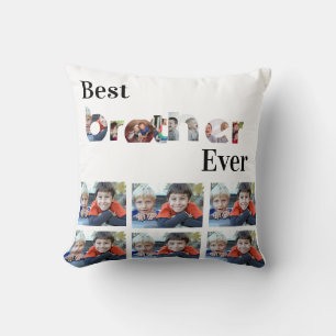 Custom Modern Best Brother aller 13 Jahre FotoColl Kissen