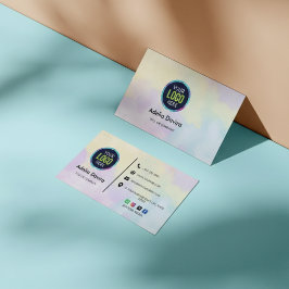 Custom Modern Minimalist Logo for Social Media &  Visitenkarte