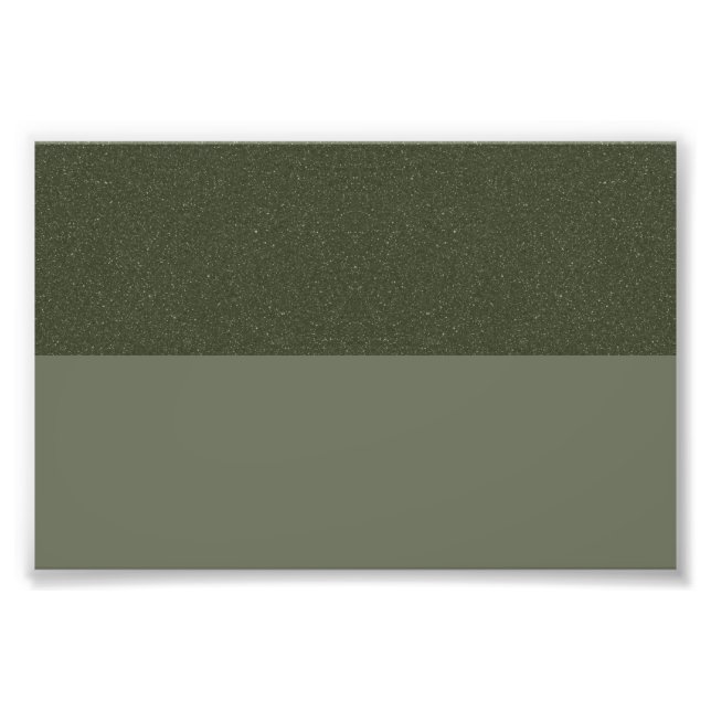 Custom Modern Moss Green Texture Foto Erweiterung (Vorne)