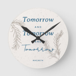 Custom Modern Simple Custom Elegante Boho Runde Wanduhr