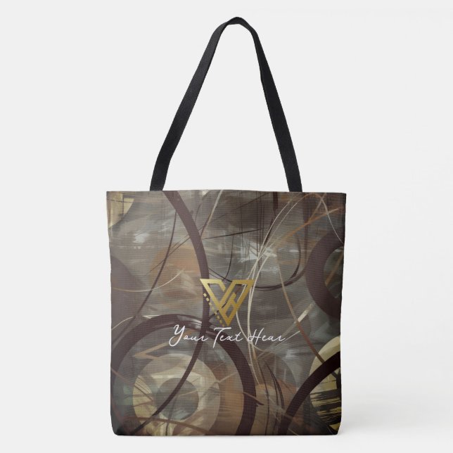 Custom: Moderne Tote Tasche (Vorderseite)
