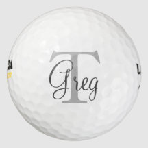 Custom Monogram Golf Balls| Initials|Name