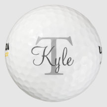 Custom Monogram Golf Balls| Initials|Name