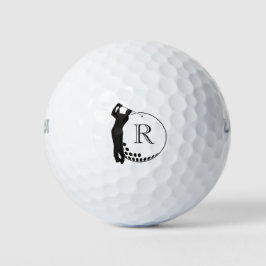 Custom Monogram Golf Swing Golfball